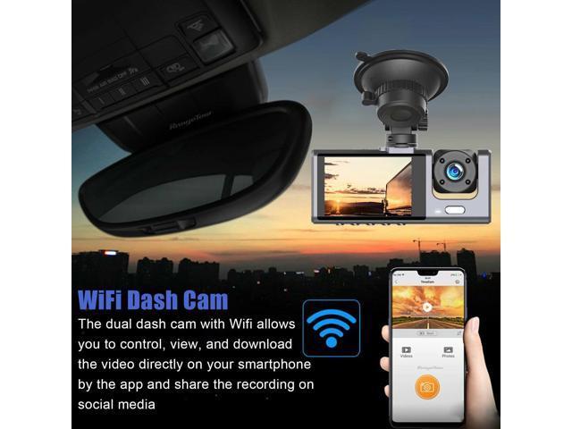 WiMiUS Dash Cam 1080P FHD DVR LCD Screen Car Driving Camera Recorder Dashboard 