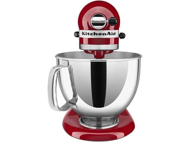 KitchenAid Artisan Tilt-Head Stand Mixer with Pouring Shield, 5-Quart,  Empire Red – The Jazz Chef