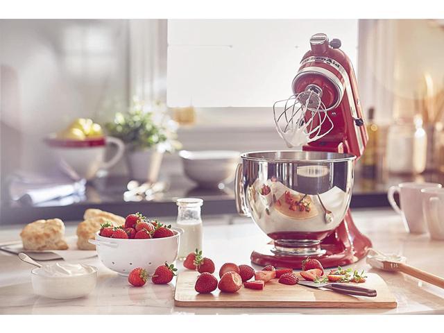 KitchenAid Artisan Tilt-Head Stand Mixer with Pouring Shield, 5-Quart,  Empire Red – The Jazz Chef