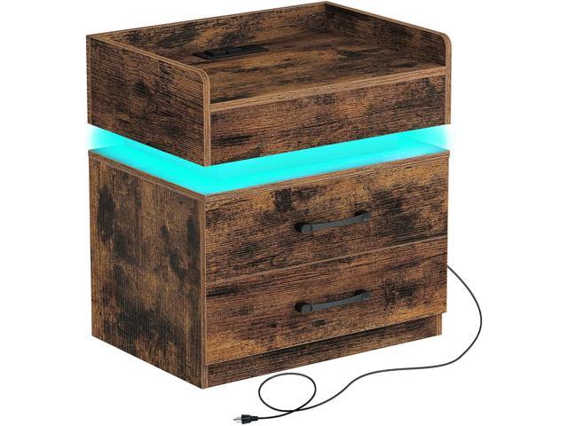 led corner table