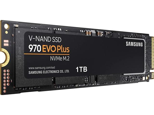 SAMSUNG 970 EVO Plus SSD 1TB, M.2 NVMe Interface Internal Solid State Hard Drive with V-NAND Technology for Gaming, Graphic Design