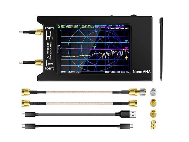 NanoVNA-H4 V4.3 Vector Network Analyzer 10KHz-1.5GHz HF VHF UHF 4 ...