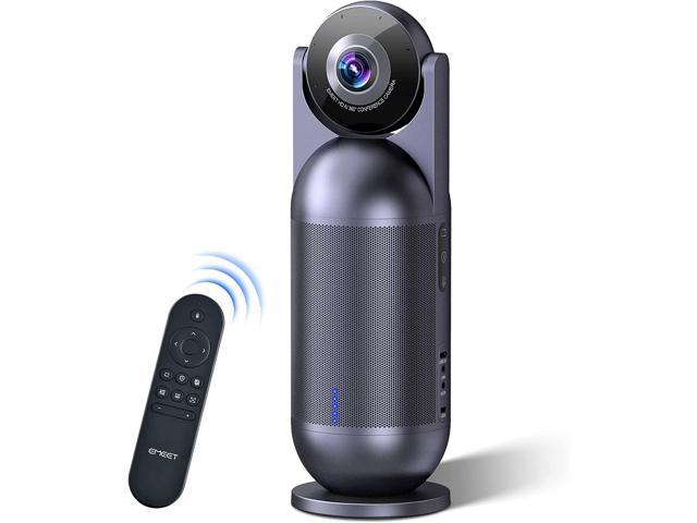 Video Conference Camera - Meeting Capsule w/ 1080P 360 Webcam 8 Mics ...
