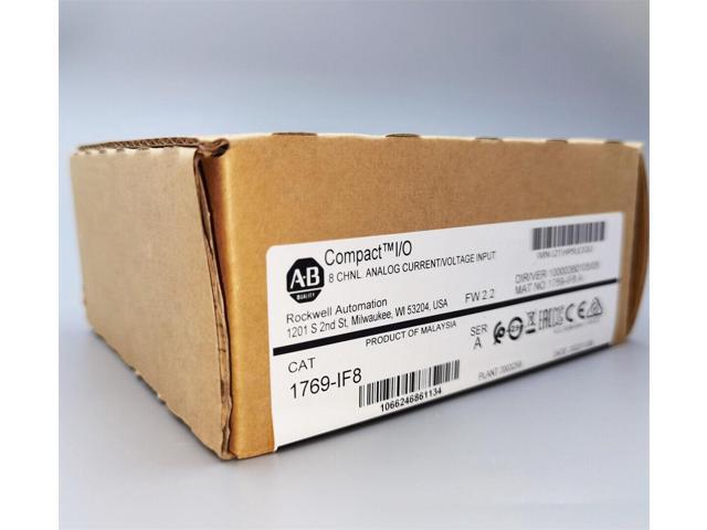 New Allen-Bradley 1769-IF8 CompactLogix 8 Pt Analog Input Module