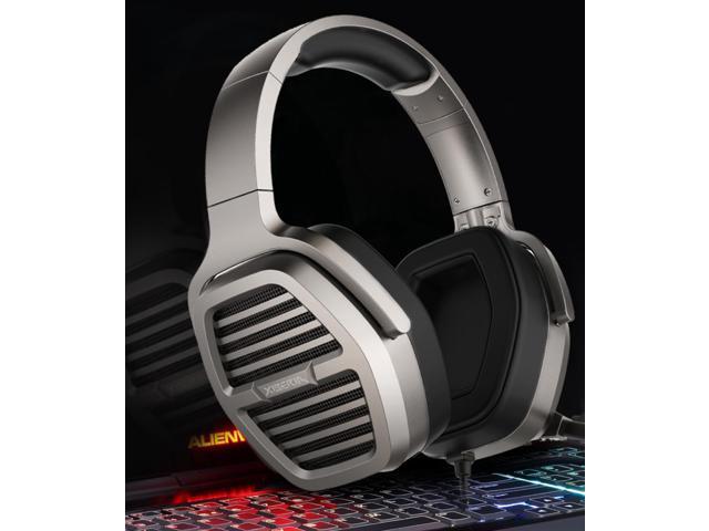 XIBERIA V21 3.5mm Silver Gaming Headset Over Ear Stereo Gaming