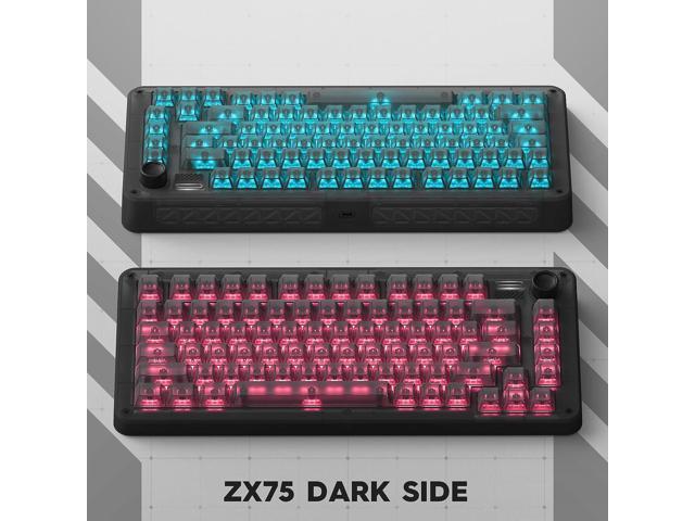 iQunix ZX75 Dark Side RS 75% RGB Mechanical Keyboard with Volume