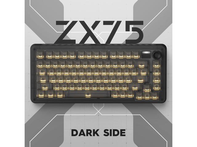 iQunix ZX75 Dark Side RS 75% RGB Mechanical Keyboard with Volume 