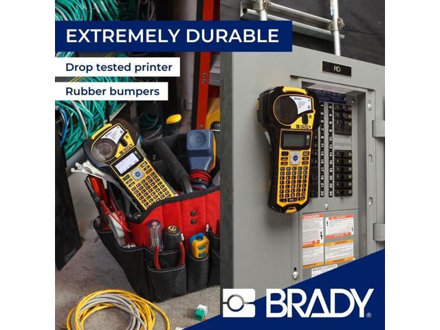 Brady M210 Portable Label Printer with Rubber Bumpers, Multi-Line