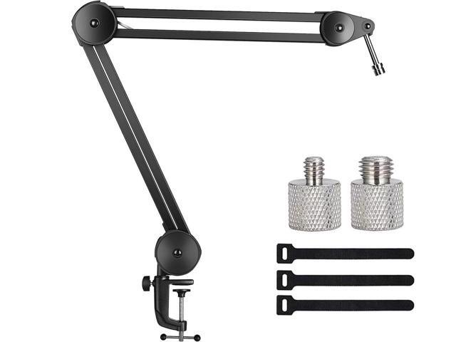 thumbnail image 2 of LIVIVO Adjustable Microphone Arm Stand - Desktop Mic Mount For Streaming & Recording 2 of 13