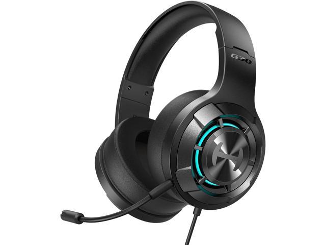 Edifier Hecate G30II Wired Gaming Headset, 7.1 Virtual Surround Sound Gaming  Headphones with Detachable Noise Cancelling Microphone for PC/MAC/PS4/PS5,  RGB Lighting 