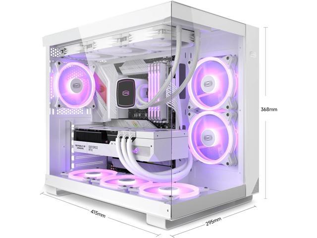 ARGB PC Case Mid Tower Desktop Computer Gaming Superior Case for ATX/M ...