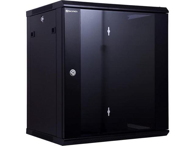 12U Performance Wall Mount Server Cabinet Network Rack Enclosure, Quiet ...