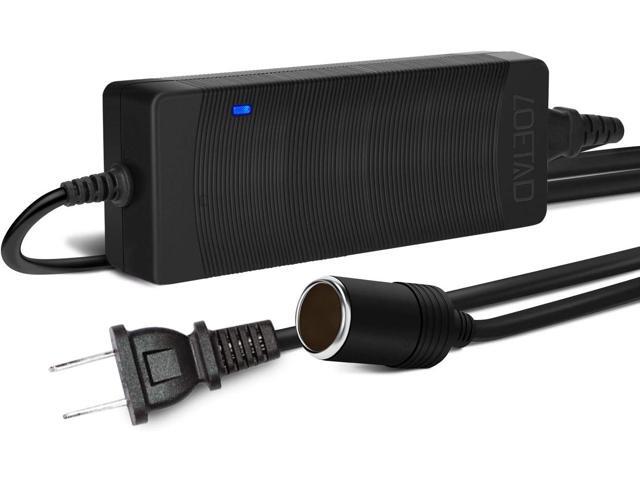 AC to DC Converter 10A 120W, 110V 240V to 12V Car Cigarette Lighter ...