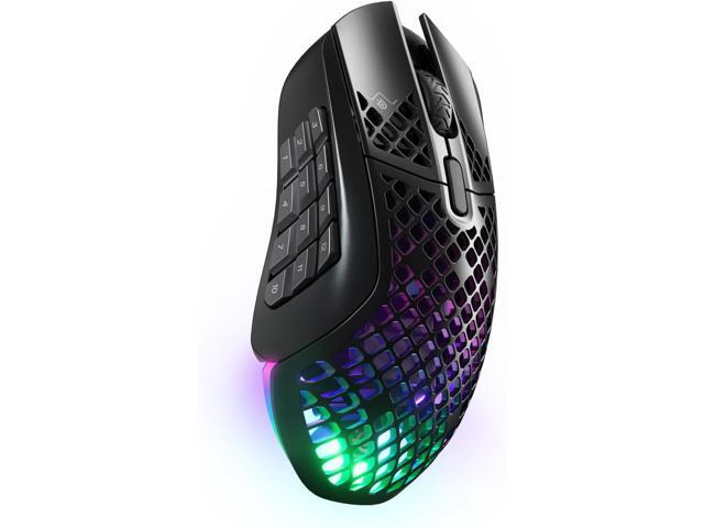 SteelSeries Aerox 9 Wireless - Holey RGB Gaming Mouse - Ultra ...