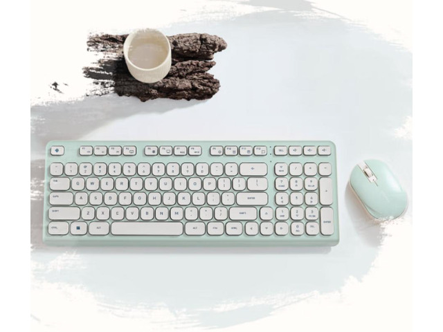 CHERRY 98 Keys Wireless Keyboard and Mouse Set Combo, Silent keystroke ...
