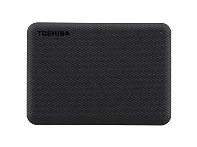 Toshiba Canvio Advance 4TB Portable External Hard Drive USB 3.0, Black - HDTCA40XK3CA