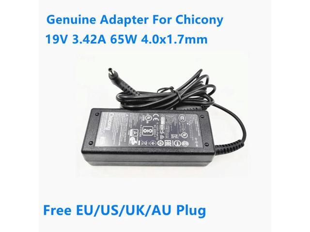 OIAGLH 19V 3.42A 65W 4.0x1.7mm Chicony A12-065N2A A065R093L Power Supply AC  Adapter Laptop Charger For Delta ADP-65JH HB