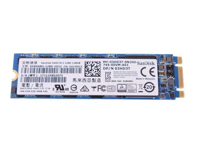 Refurbished: SD8SN8U-128G-1012 - SanDisk X400 Series 128GB SATA 6Gb/s M.2 2280 State Drive - Newegg.com