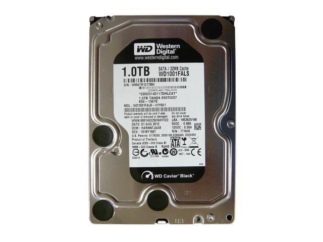 Refurbished: WD1001FALS-41Y6A1 - Western Digital Caviar Black 1TB