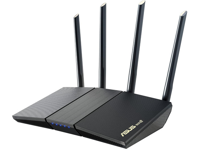 883 Router ASUS RT-AX1800S Dual Band WiFi 6 Extendable Router, Subscription-Free ...