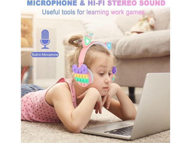 Fitget Earphones Children's Toy Earphones, Ireless Bluetooth