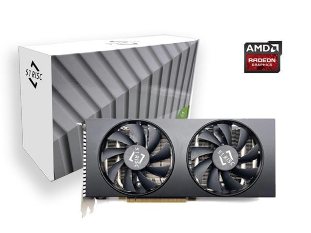 51RISC AMD Radeon RX 6700 CORE Gaming Graphics Card with 10GB 160-Bit  GDDR6, AMD RDNA 2 Video card