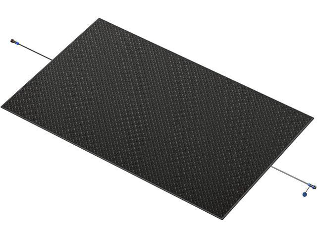 Snow Melting Mat, 10 x 30 inch, Heated Outdoor Mats for Winter Walkway,  No-Slip Rubber w/Power Cord