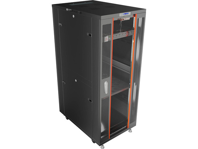 320a Rack Sysracks 32U Floor Standing Server Rack Cabinet, 24-Inch Deep, for 19 ...