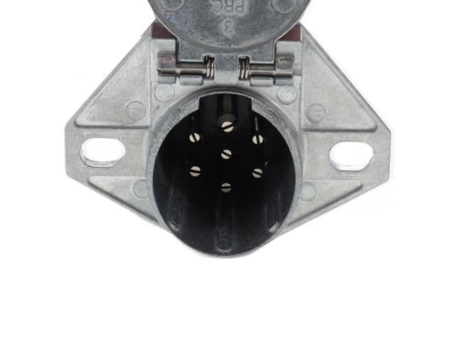 RoadPro RP2345FSAE 7-Way Electrical Trailer Socket 7-Pin Connector ...