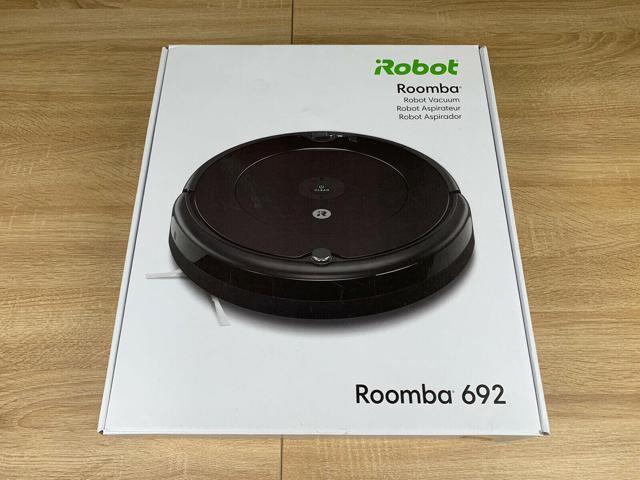 Refurbished: iRobot Roomba 692 Robot Vacuum-Wi-Fi Connectivity Charcoal  Grey R692020 