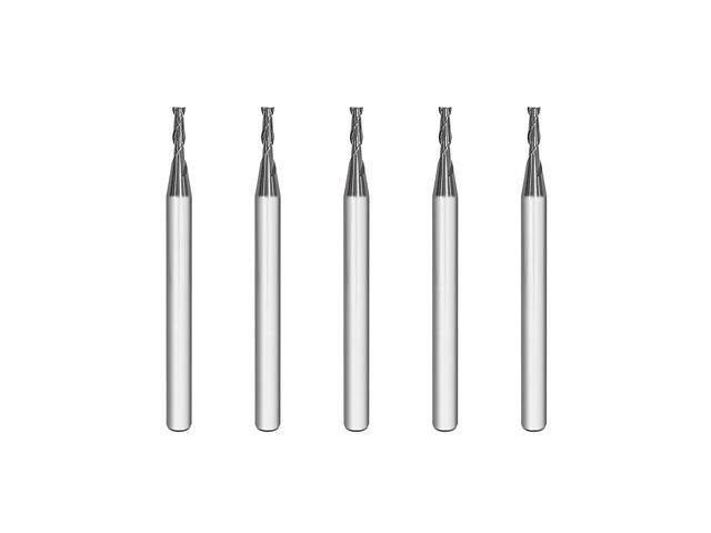 thumbnail image 2 of SPEED TIGER Carbide End Mills - 45° Helix, 1/4", 4 Flute (5-Pack) 2 of 10