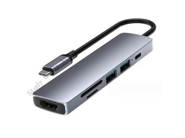 8 Port USB Type C Docking Stations Type C Hubs Compatible for Laptops ...