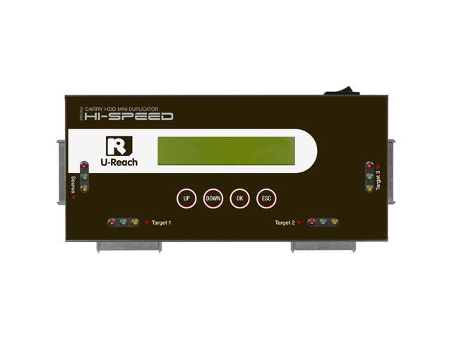 UReach PRO368 1to3 HDD SSD High Speed Duplicator Standalone IDE SATA mSATA NGFF Copier & Data Eraser 4 Ports Hard Drive Copy Station Wiper