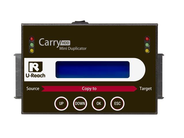 UReach PRO118 SATA Hard Drive Duplicator Standalone 2.5" 3.5" IDE mSATA NGFF HDD SSD Cloner & Data Eraser (NIST, DoD)