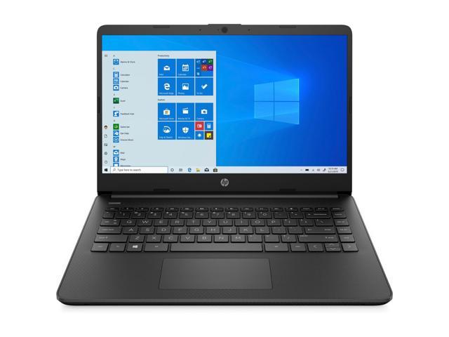 Refurbished Hp 14 Dq0031dx Laptop 14 Hd Intel Celeron N4120 4gb Ram 64gb Emmc Jet Black 8557