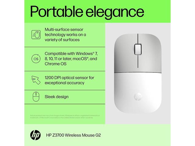 HP Z3700 Ceramic White G2 Wireless Mouse - Newegg.ca