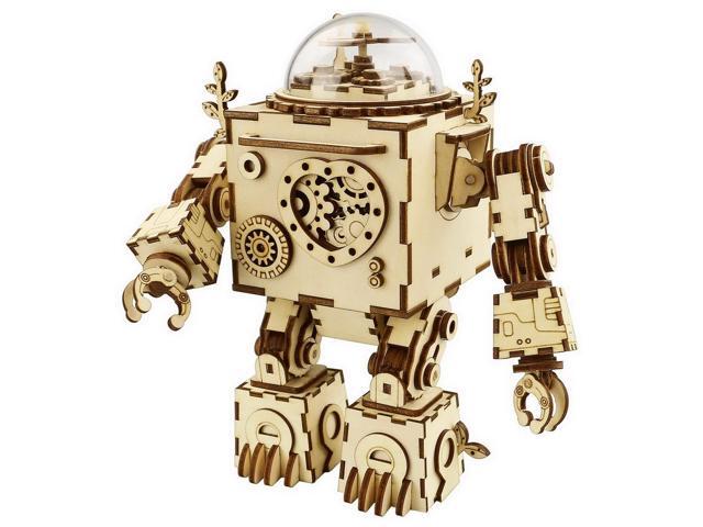 DIY 3D Music Box Puzzle - Orpheus Robot - 221pcs
