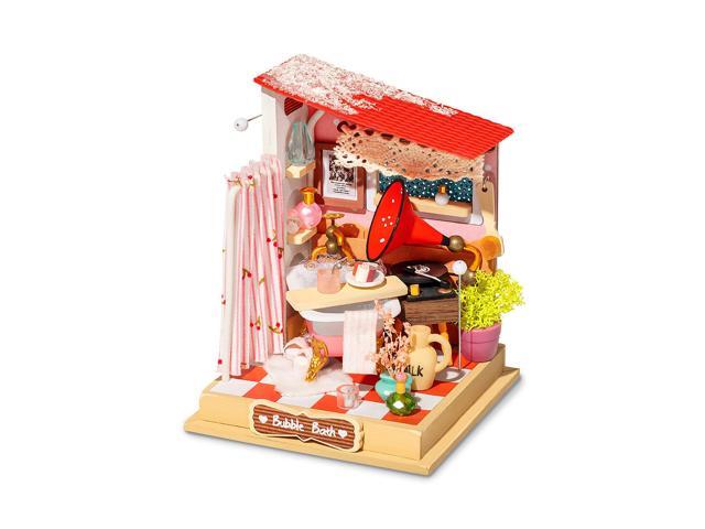 DIY 3D House Puzzle - Bubble Bath Bathroom 59 pcs