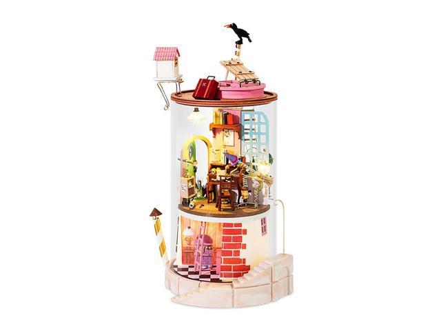 DIY 3D Mysterious World Clear Tower - Secluded Neighbor 135 pieces