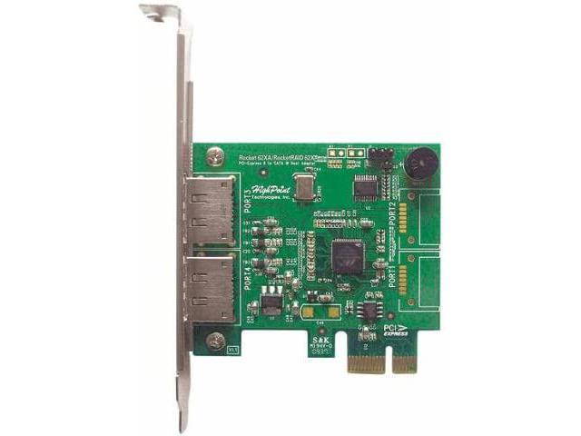 HighPoint Rocket 622 2x eSATA Port PCI-Express 2.0 x1 SATA 6Gb/s Controller 
