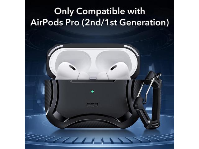ESR for AirPods Pro 2 Case, Compatible with MagSafe, HaLolock Wireless Charging, Powerful Drop Protection, TPU, Magnetic Tough Cover for AirPods Pro