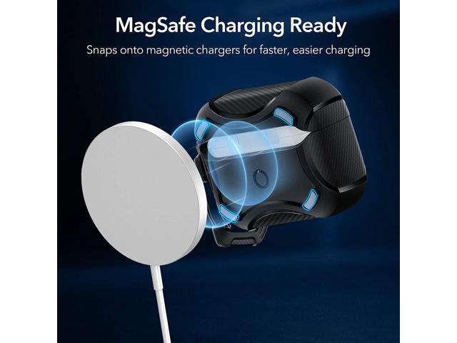 ESR for AirPods Pro 2 Case, Compatible with MagSafe, HaLolock Wireless  Charging, Powerful Drop Protection, TPU, Magnetic Tough Cover for AirPods  Pro