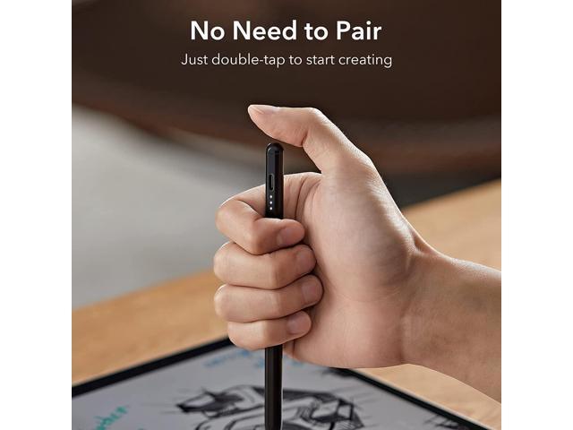 ESR Stylus Pen for iPad, iPad Pencil with Tilt Sensitivity, Palm Reiection,  iPad Stylus with Magnetic Atachment for iPad Pro 12.9/11, iPad Air 5/4