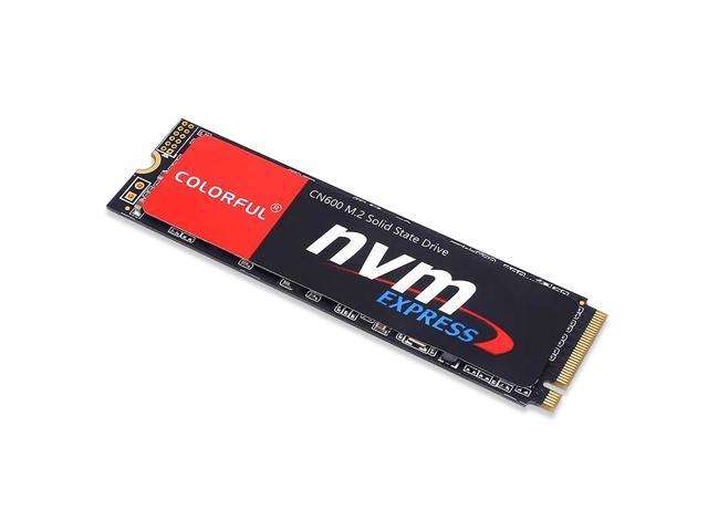 Colorful SSD 512GB M.2 2280 NVMe Gen3 x 4 PCIe 3D NAND, Internal Solid State Drive Read Up to 2400 MB/s, Model CN600 512GB