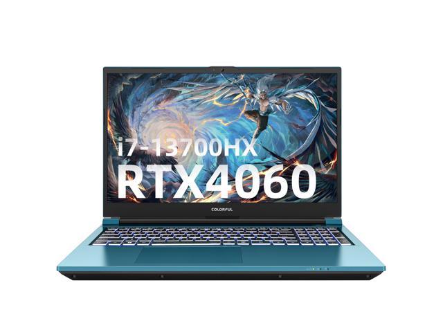Colorful Gaming Laptop, Intel 13th Gen Core i7-13700HX, NVIDIA GeForce RTX 4060 Laptop, 15.6" 165Hz IPS Screen 16GB DDR5 4800MHz, 512GB SSD, Windows 11 Home (Blue)