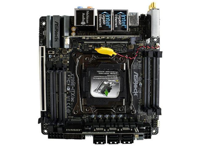 ASRock X299E-ITX/AC LGA 2066 Intel X299 SATA 6Gb/s USB 3.1