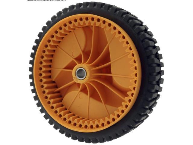 2 Pack 196 MM Lawn Mower Wheel Husqvarnaa McCulloch 5324025-67, 5324029 ...