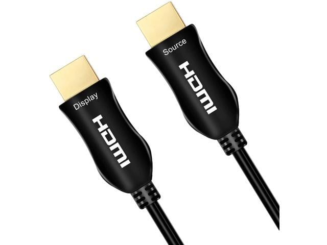 Photo 1 of 4K Fiber Optic HDMI Cable 100 Feet, 18Gbps 4K 60Hz(4:4:4 HDR10 HDCP2.2) 1440p 144Hz High Speed Ultra HD One-Direction Cord Compatible with Apple-TV Ps4 Xbox One