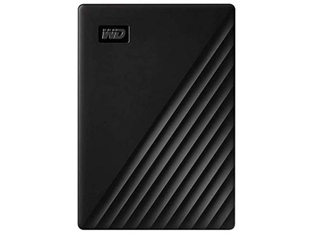 WD 1TB My Passport Portable External Hard Drive HDD, USB 3.0, USB 2.0 Compatible, Black - WDBYVG0010BBK-WESN