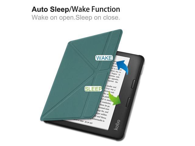 Slim Case for Kobo Libra 2 (2021) Soft TPU Protective Back Cover Auto  Wake/Sleep